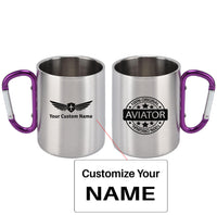 Thumbnail for %100 Original Aviator Designed Stainless Steel Outdoors Mugs