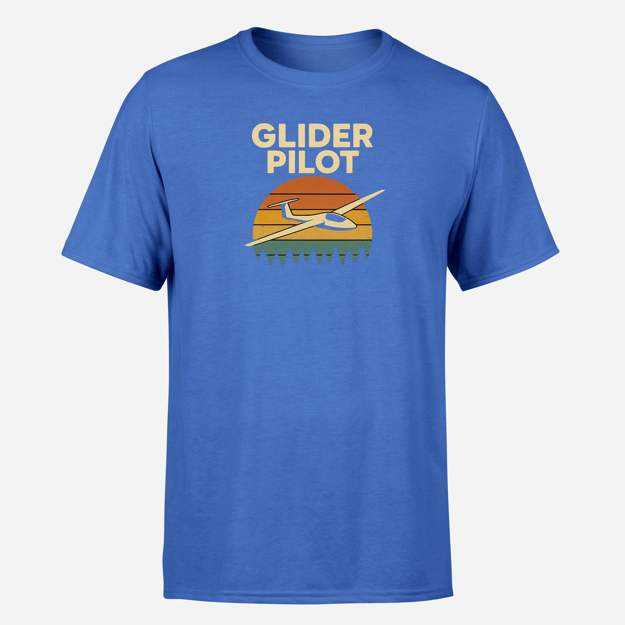 Retro Glider Design Super Quality T-Shirts