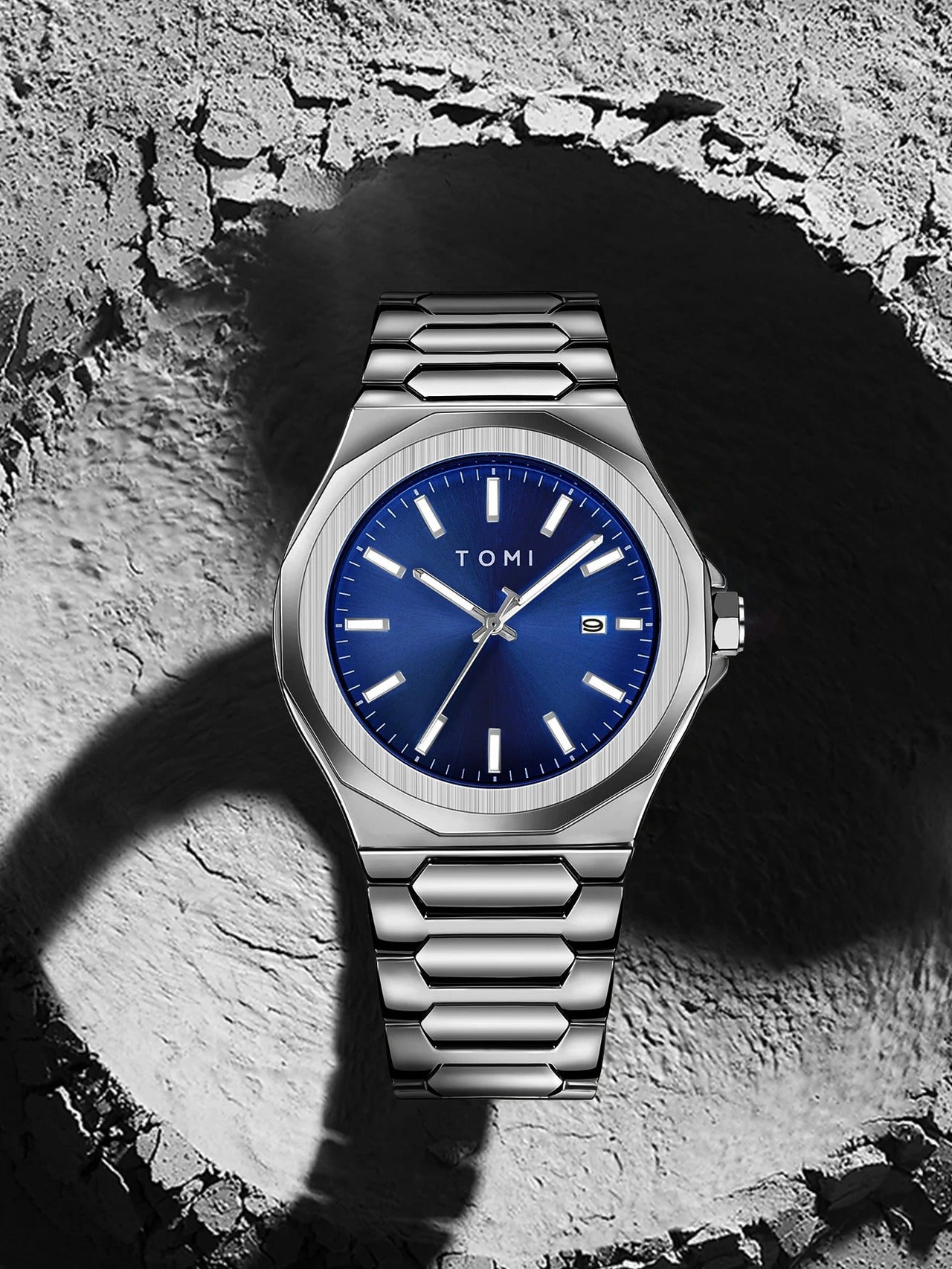 Relogio Masculino Gift Box: Luxury Business Quartz Watch with High-Quality Rose Gold Case (Simple & Versatile)