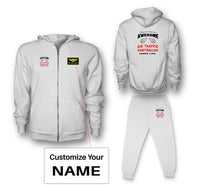 Thumbnail for Air Traffic Controller Designed Zipped Hoodies & Sweatpants Set