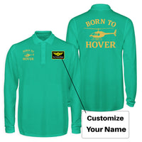 Thumbnail for Born To Hover Designed Long Sleeve Polo T-Shirts (Double-Side)