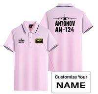 Thumbnail for Antonov AN-124 & Plane Designed Stylish Polo T-Shirts (Double-Side)
