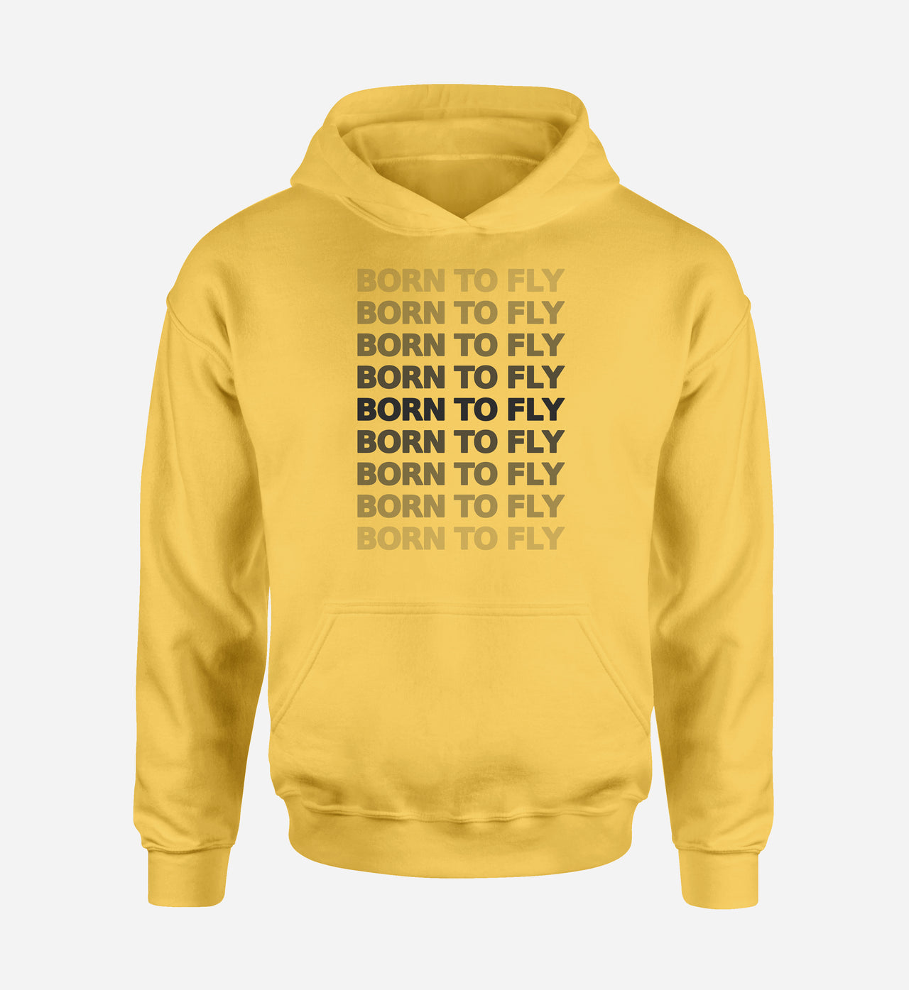 Born To Fly Opacity Designed Hoodies