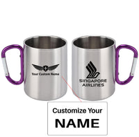 Thumbnail for Singapore Airlines (2) Designed Stainless Steel Outdoors Mugs