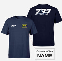 Thumbnail for Super Boeing 737 Designed Double-Side T-Shirts