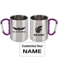 Thumbnail for Air China Airlines Designed Stainless Steel Outdoors Mugs