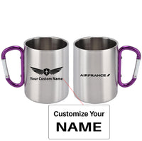 Thumbnail for Air France Airlines Designed Stainless Steel Outdoors Mugs