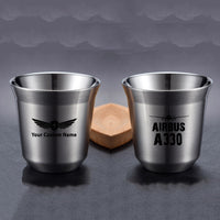 Thumbnail for Airbus A330 & Plane Designed Double Wall Stainless Steel Coffee Mugs