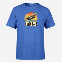 Thumbnail for Retro Fighter Jet F15 Design Super Quality T-Shirts