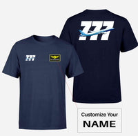 Thumbnail for Super Boeing 777 Designed Double-Side T-Shirts