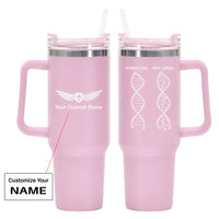 Thumbnail for Aviation DNA Designed 40oz Stainless Steel Car Mug With Holder