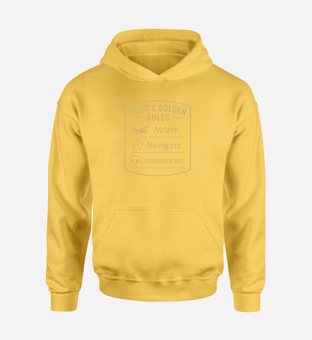 Pilot's Golden Rules Designed Hoodies