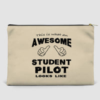 Thumbnail for Student Pilot Designed Zipper Pouch