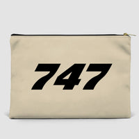 Thumbnail for 747 Flat Text Designed Zipper Pouch