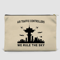 Thumbnail for Air Traffic Controllers - We Rule The Sky Designed Zipper Pouch