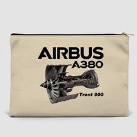 Thumbnail for Airbus A380 & Trent 900 Engine Designed Zipper Pouch