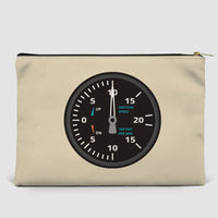 Thumbnail for Airplane Instruments (Vertical Speed) Designed Zipper Pouch