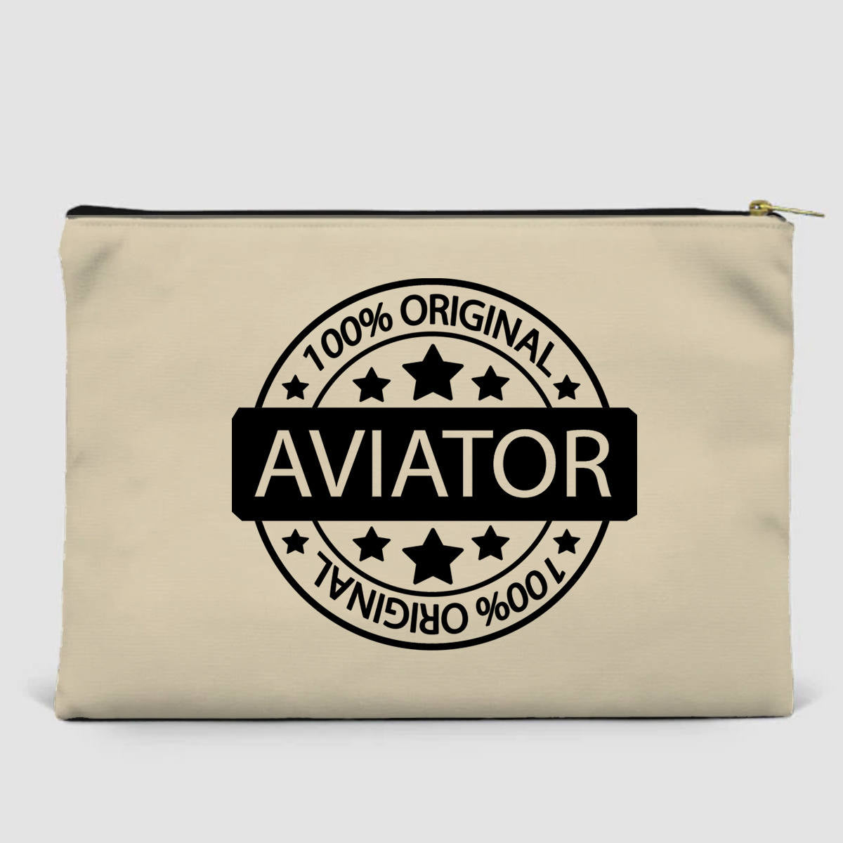 %100 Original Aviator Designed Zipper Pouch