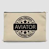 Thumbnail for %100 Original Aviator Designed Zipper Pouch