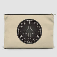 Thumbnail for Airplane Instruments (Heading 2) Designed Zipper Pouch