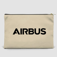 Thumbnail for Airbus & Text Designed Zipper Pouch