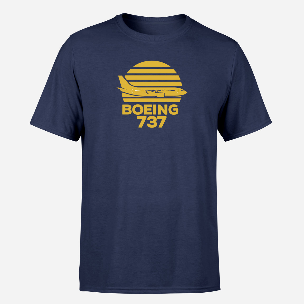 Retro Boeing 737 Design Super Quality T-Shirts
