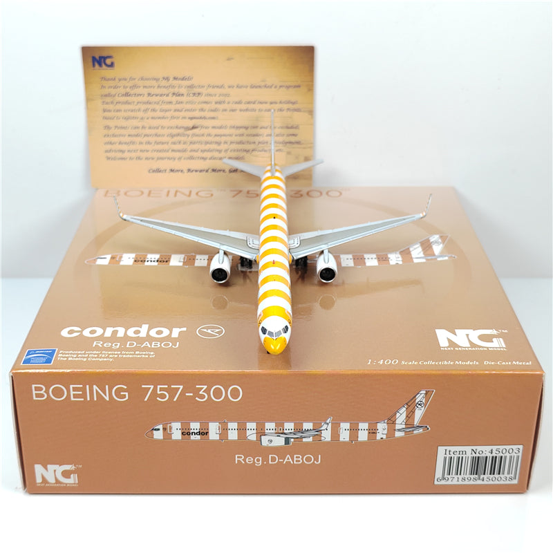Condor Airlines Boeing B757-300 D-ABOJ Airplane Model (1:400 Scale)