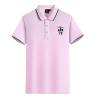 Thumbnail for ATR-72 & Plane Designed Stylish Polo T-Shirts