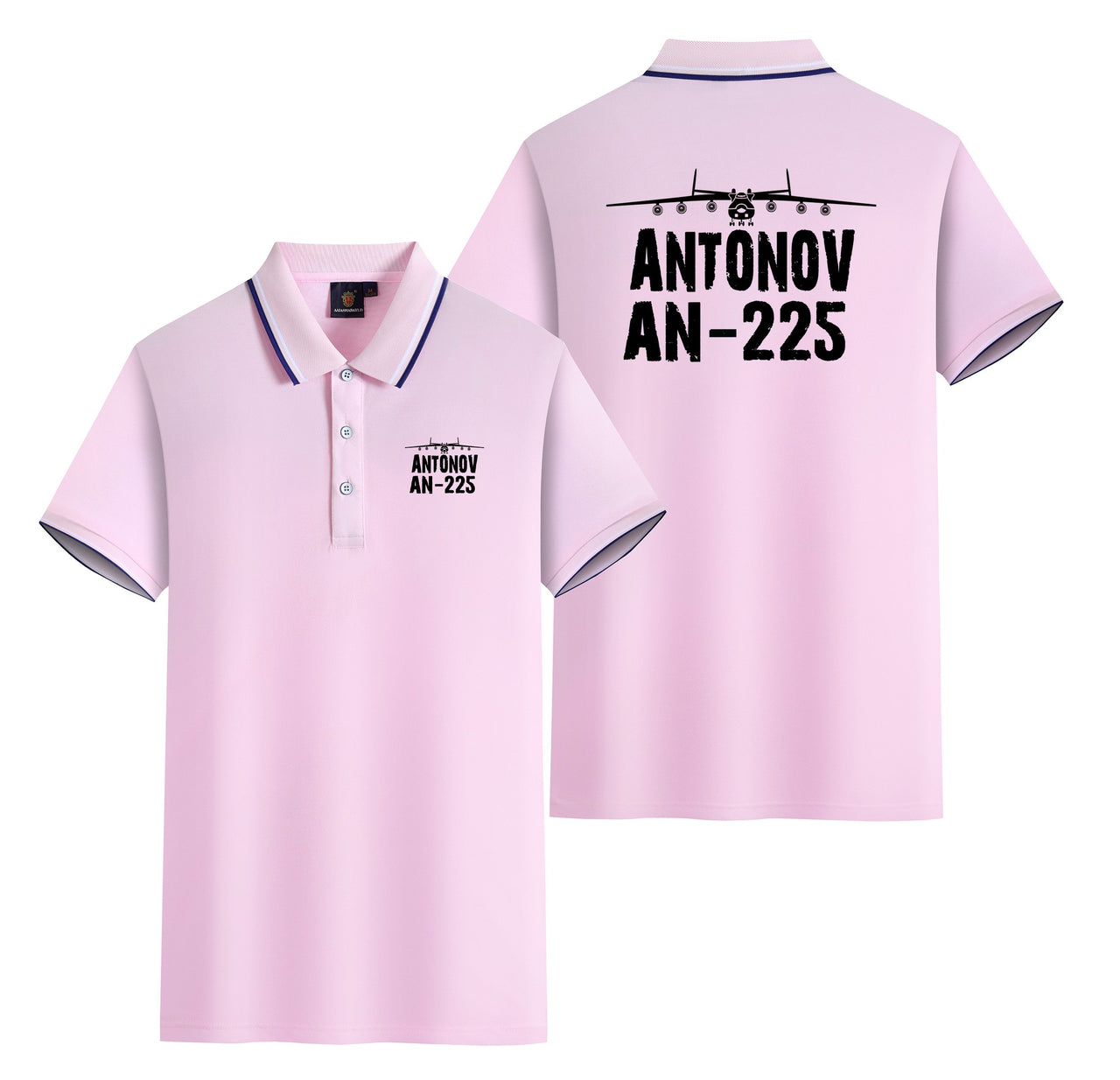 Antonov AN-225 & Plane Designed Stylish Polo T-Shirts (Double-Side)