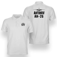 Thumbnail for Antonov AN-26 & Plane Designed Double Side Polo T-Shirts