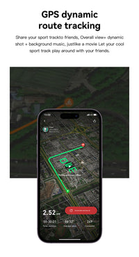 Thumbnail for Rugged Military Smartwatch: Men's Outdoor Sports Watch with GPS Tracking, 5ATM Waterproof & HD Bluetooth Calls