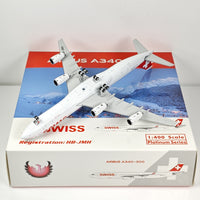 Thumbnail for Swiss Airlines Airbus A340-300 HB-JMH Airplane Model