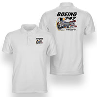 Thumbnail for Boeing 747 & PW4000-94 Engine Designed Double Side Polo T-Shirts