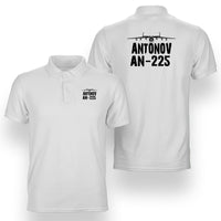 Thumbnail for Antonov AN-225 & Plane Designed Double Side Polo T-Shirts