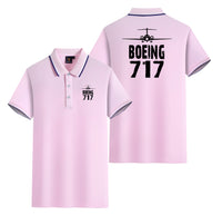 Thumbnail for Boeing 717 & Plane Designed Stylish Polo T-Shirts (Double-Side)