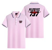 Thumbnail for Amazing Piloteyes737 Designed Stylish Polo T-Shirts (Double-Side)