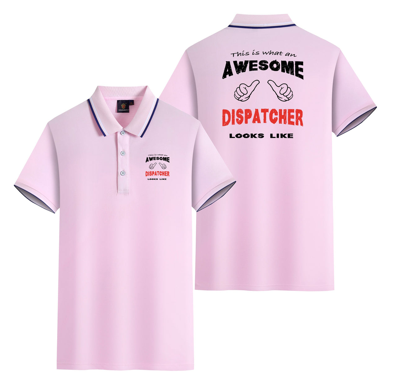 Dispatcher Designed Stylish Polo T-Shirts (Double-Side)