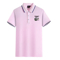 Thumbnail for Boeing 747 & GENX Engine Designed Stylish Polo T-Shirts
