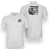 Thumbnail for Boeing 777 & GE90 Engine Designed Double Side Polo T-Shirts