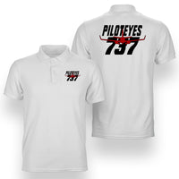 Thumbnail for Amazing Piloteyes737 Designed Double Side Polo T-Shirts