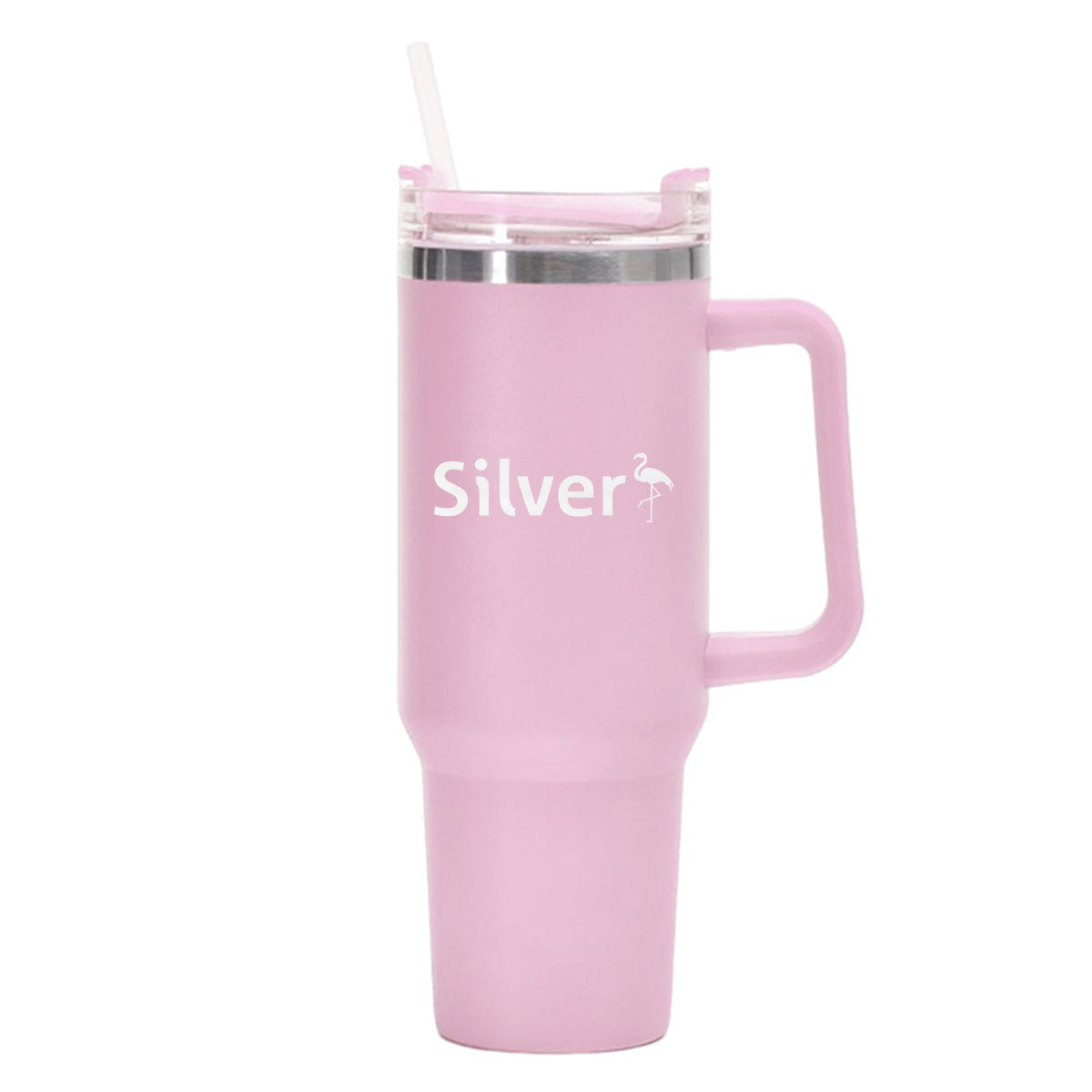 Silver Airlines 40oz Stainless Steel Car Mug With Holder