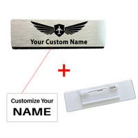 Thumbnail for Your Custom Design Text Design 70*20MM Brooch Pin Badges