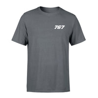 Thumbnail for 767 Flat Text Designed Men T-Shirt