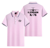 Thumbnail for ILyushin IL-76 & Plane Designed Stylish Polo T-Shirts (Double-Side)