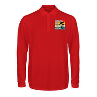 Thumbnail for Husband & Dad & Aircraft Mechanic & Legend Designed Long Sleeve Polo T-Shirts