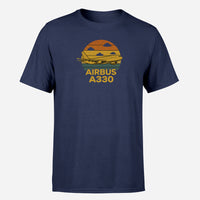 Thumbnail for Retro Airbus A330 Design Super Quality T-Shirts