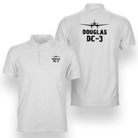 Thumbnail for Douglas DC-3 & Plane Designed Double Side Polo T-Shirts