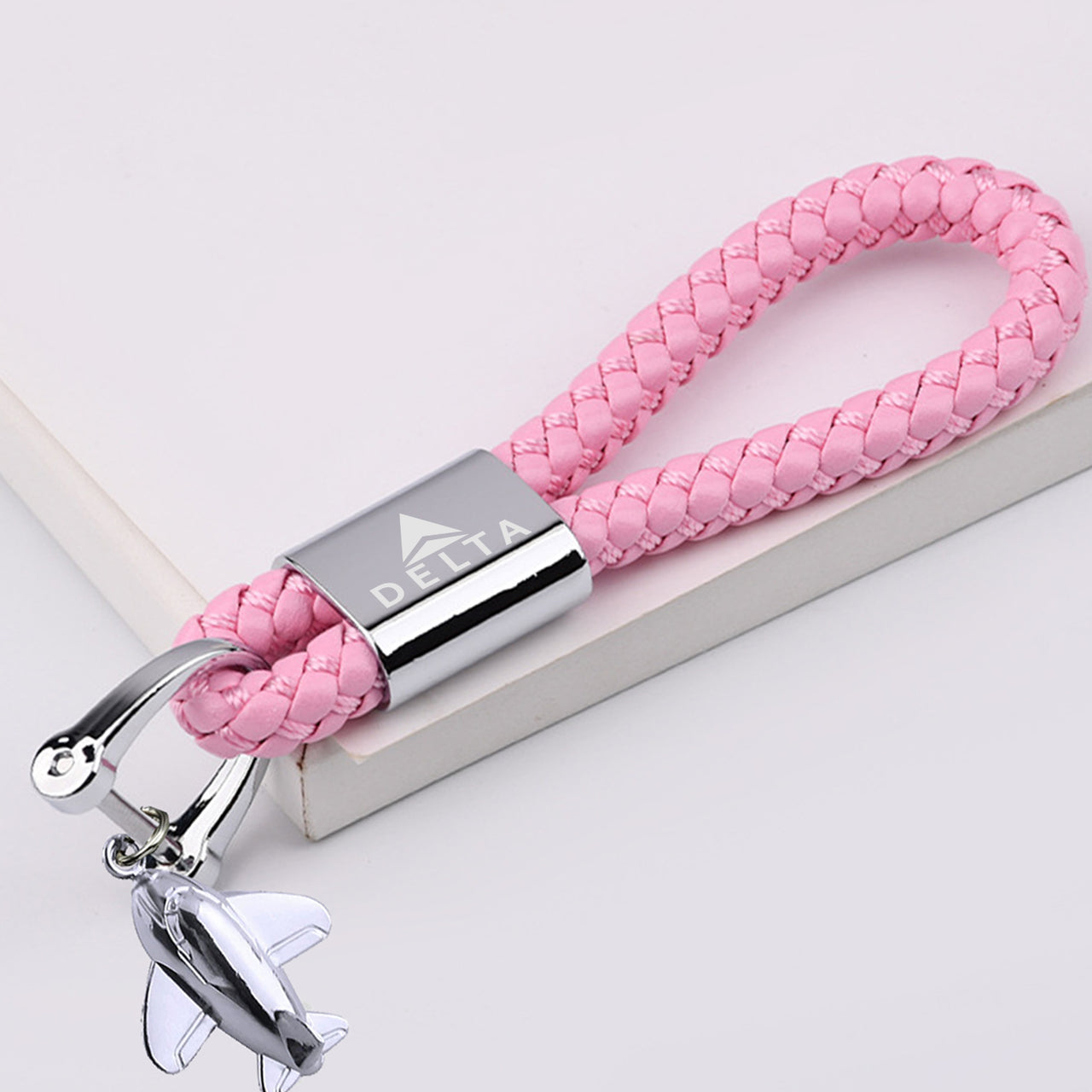 Delta Air Lines Designed Leather Car Key Chains