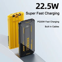 Thumbnail for 20000mAh PD22.5W Power Bank: Super Fast Charging (With Cable)