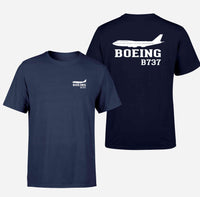 Thumbnail for Boeing 737 Printed Designed Double-Side T-Shirts